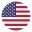 icone bandeira dos estados unidos
